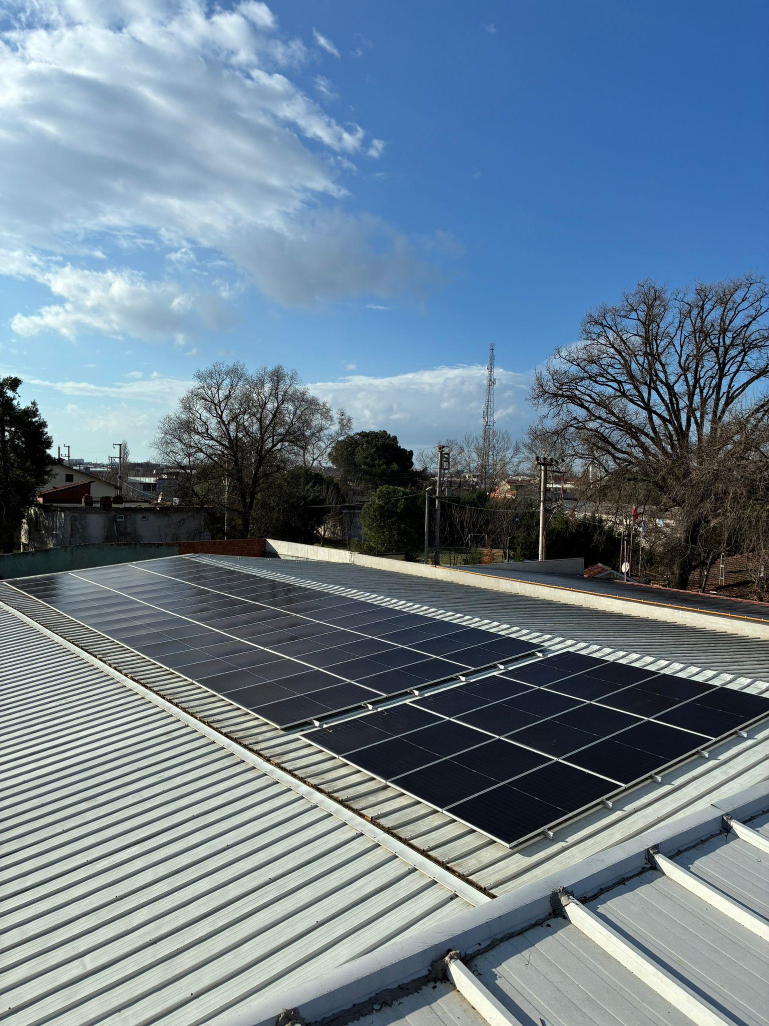 Kenet Çatı Panel Dizilimi